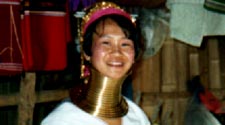 Long neck tribal girl