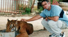 Me with a tiger